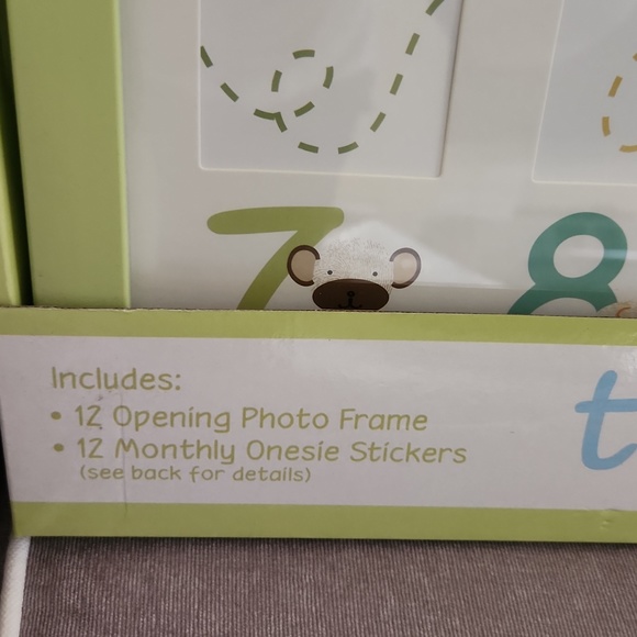 Tiny Miracles Birth thru 12 month Baby Photo Frame. NWT - Picture 3 of 8